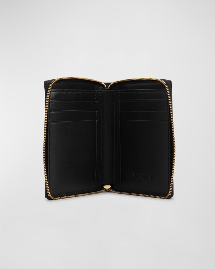 Bottega Veneta Compact Cassette Zip-Around Wallet - Wallets - Free