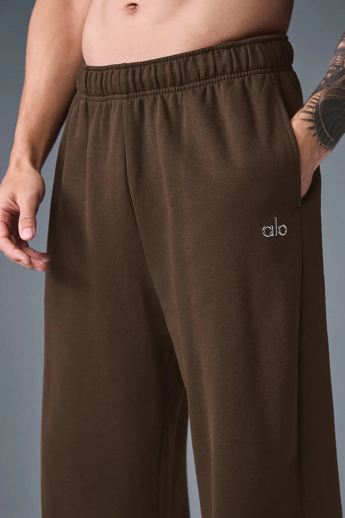 Alo Yoga Accolade Straight Leg Sweatpant - Espresso 4