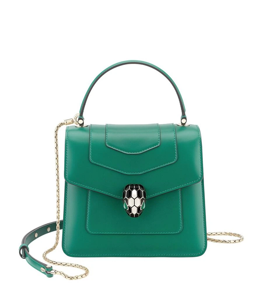 BVLGARI Leather Serpenti Forever Top-Handle Bag 1