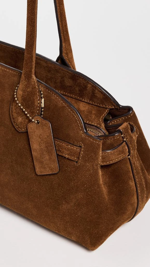 Coach Suede Empire Carryall 34 Tote 4