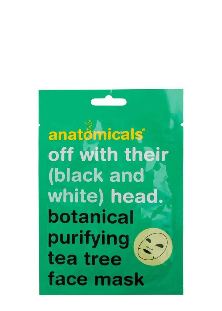 ANATOMICALS Off With Their (Black And White) Head Tea Tree Mask 1