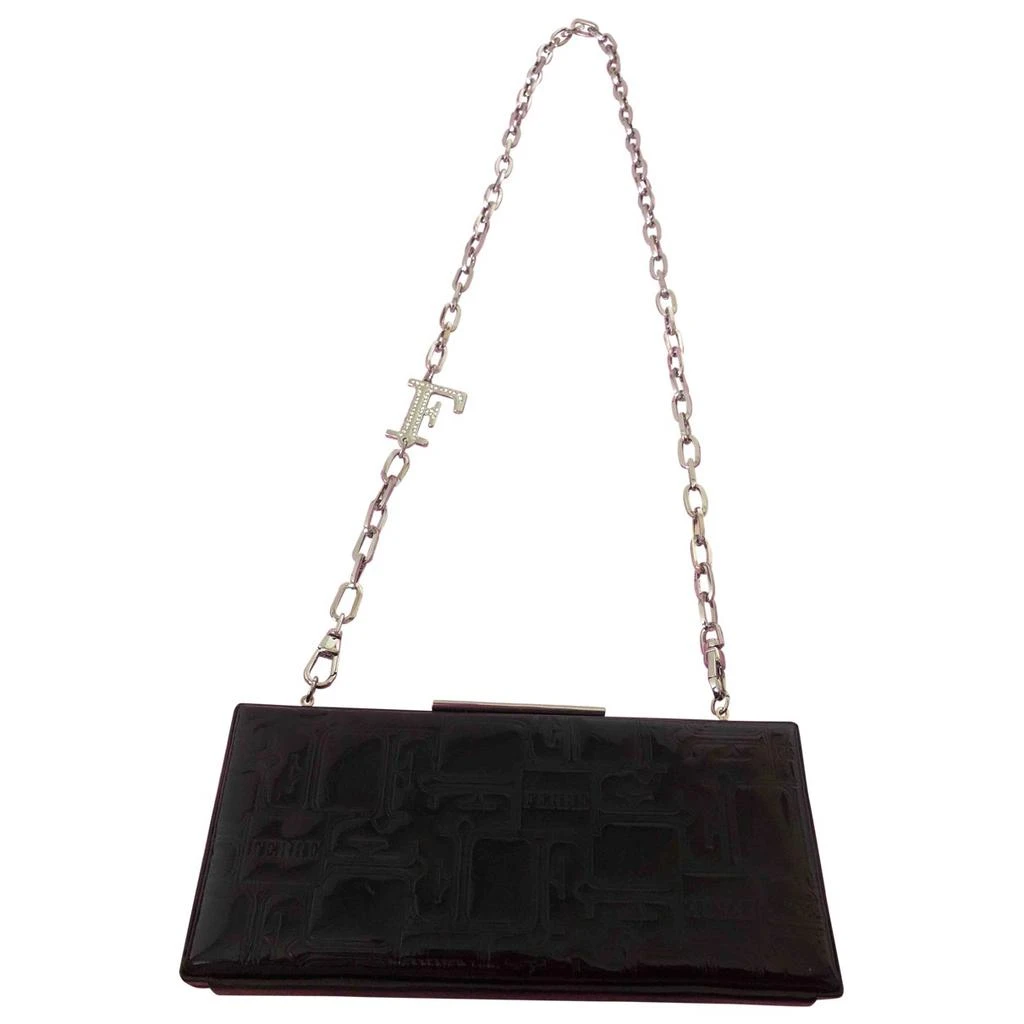 Gianfranco Ferré Gianfranco Ferré Patent leather clutch bag 1