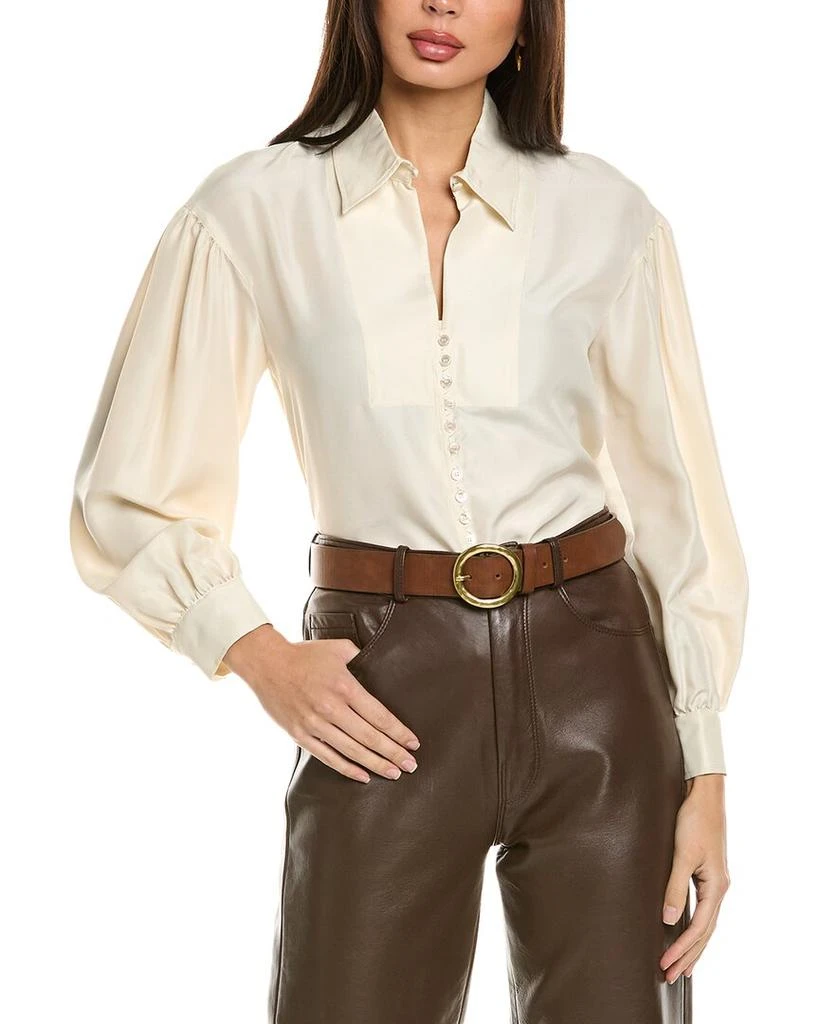 Weekend Max Mara Alacre Silk Shirt 1