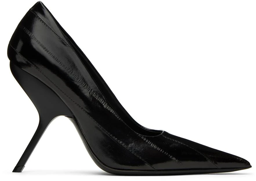 Salvatore Ferragamo Black Eva Heel 1