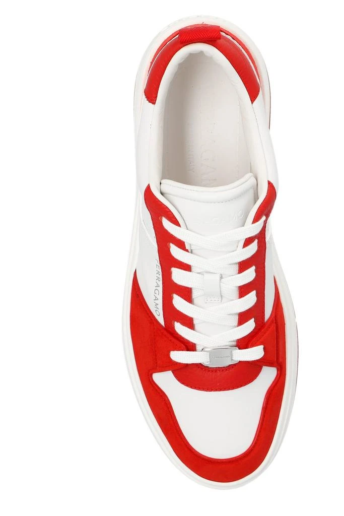 Salvatore Ferragamo Ferragamo Two-Tone Dennis Sneakers 4