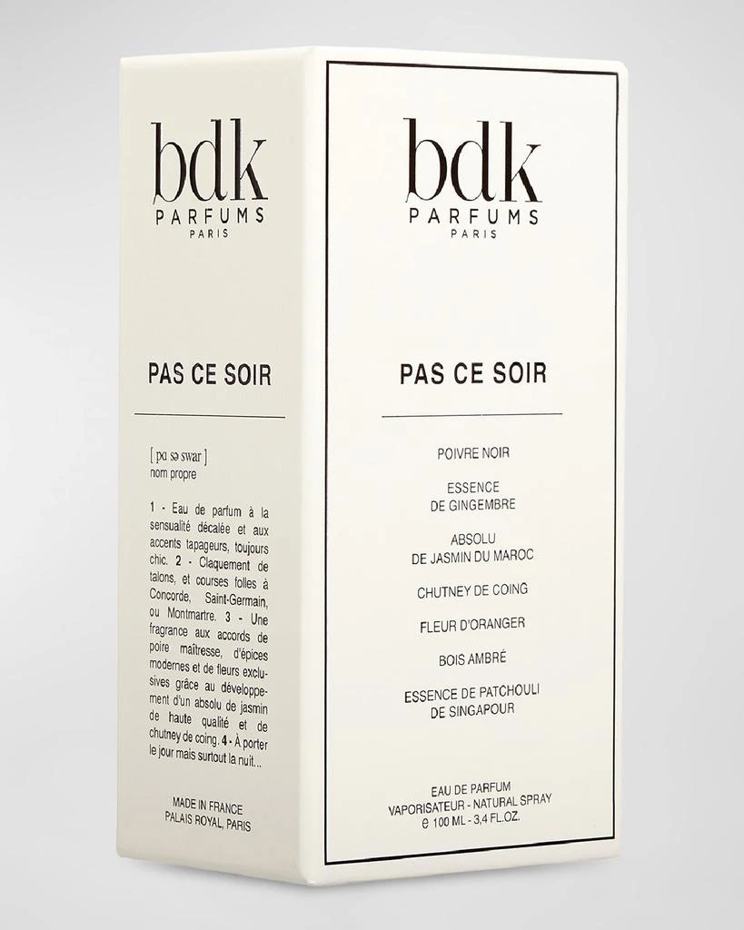 BDK Parfums Pas ce Soir Eau de parfum, 3.4 oz. 7