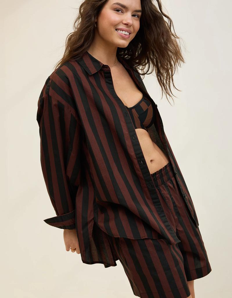 Aerie Aerie Good Day Button Down Shirt