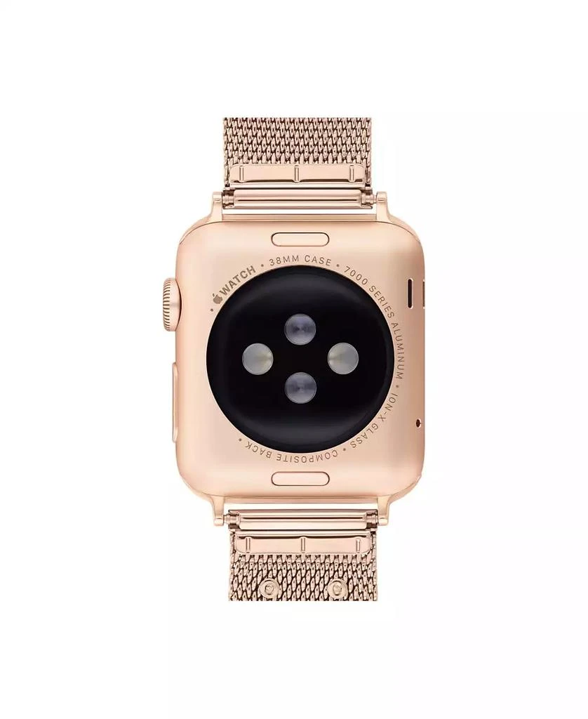 COACH Rose Gold-Tone Mesh Bracelet 38/40/41mm Apple Watch Band 3