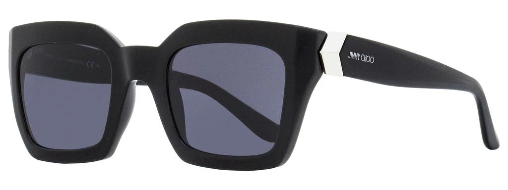 Jimmy Choo Women's Rectangular Sunglasses Maika 807IR Black 50mm 1