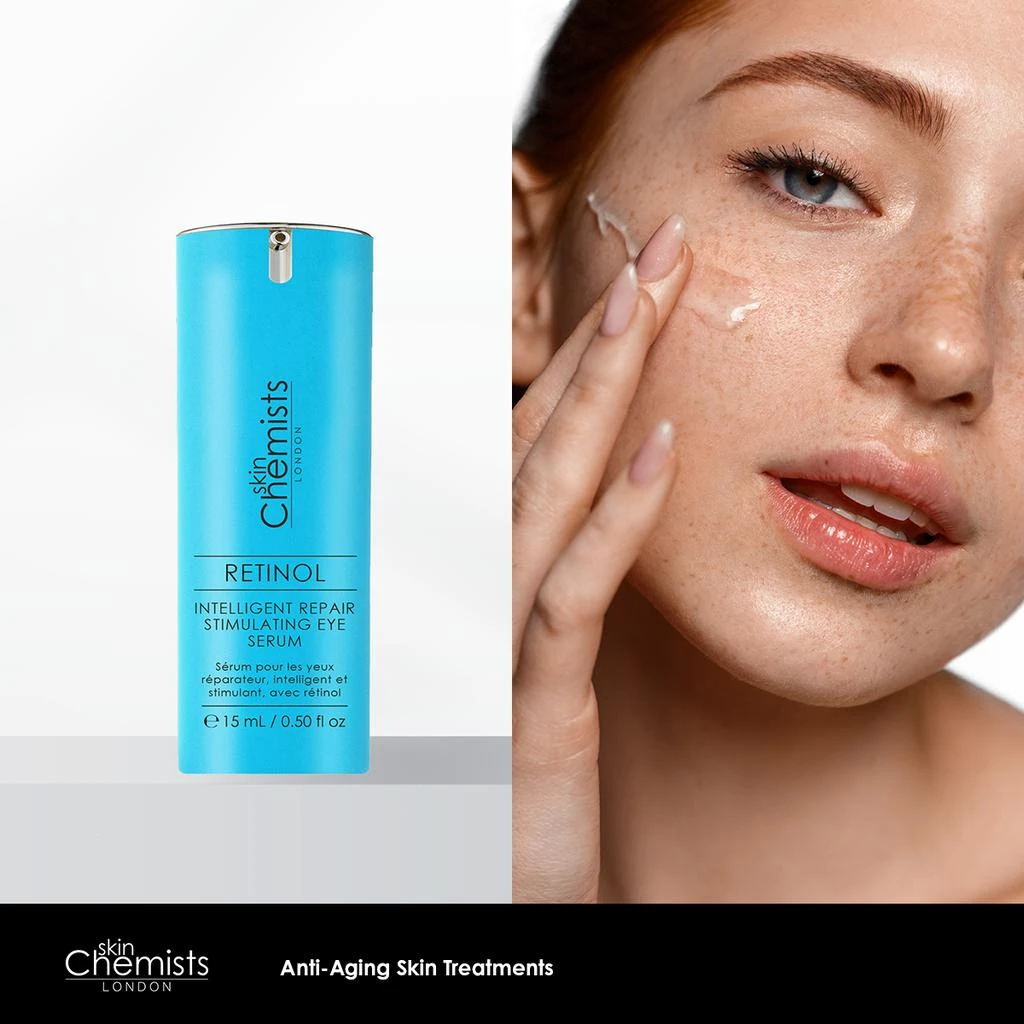 skinChemists Retinol Intelligent Repair Stimulating Eye Serum 0.5 fl oz 2