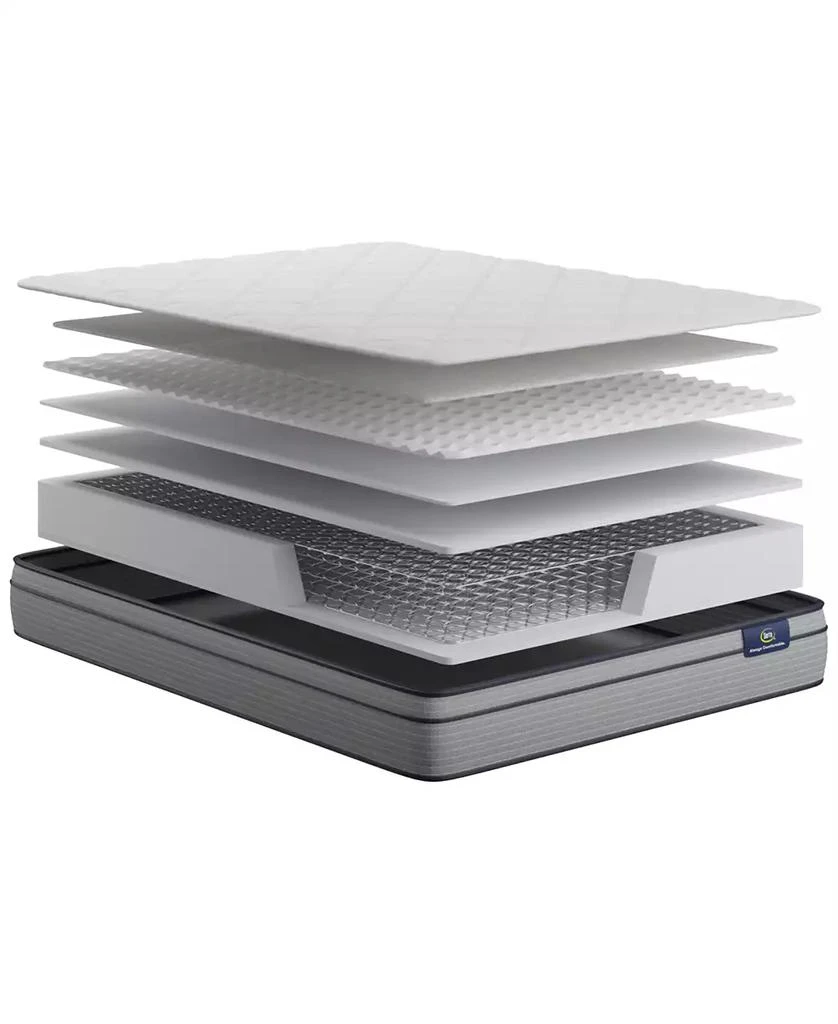 Serta CLOSEOUT! Flowering Cherry 9.5" Medium Euro-Top Mattress - 4
