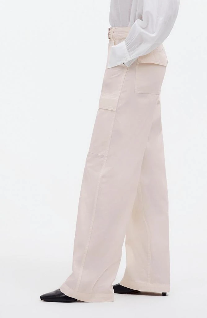 Madewell Belted Slouchy Straight Leg Cargo Pants 3