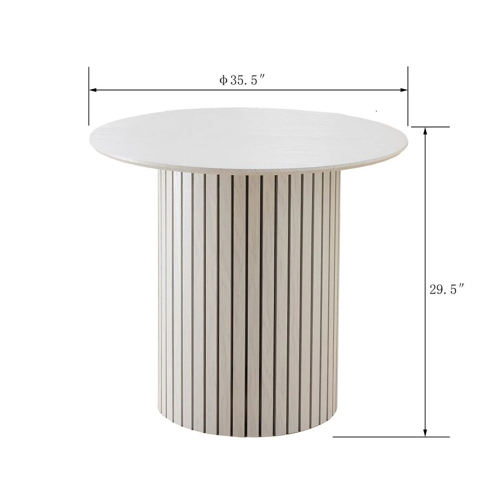 Streamdale Furniture Streamdale Modern Bamboo
Plywood Dining Table – Sleek Design for Contemporary Living 4