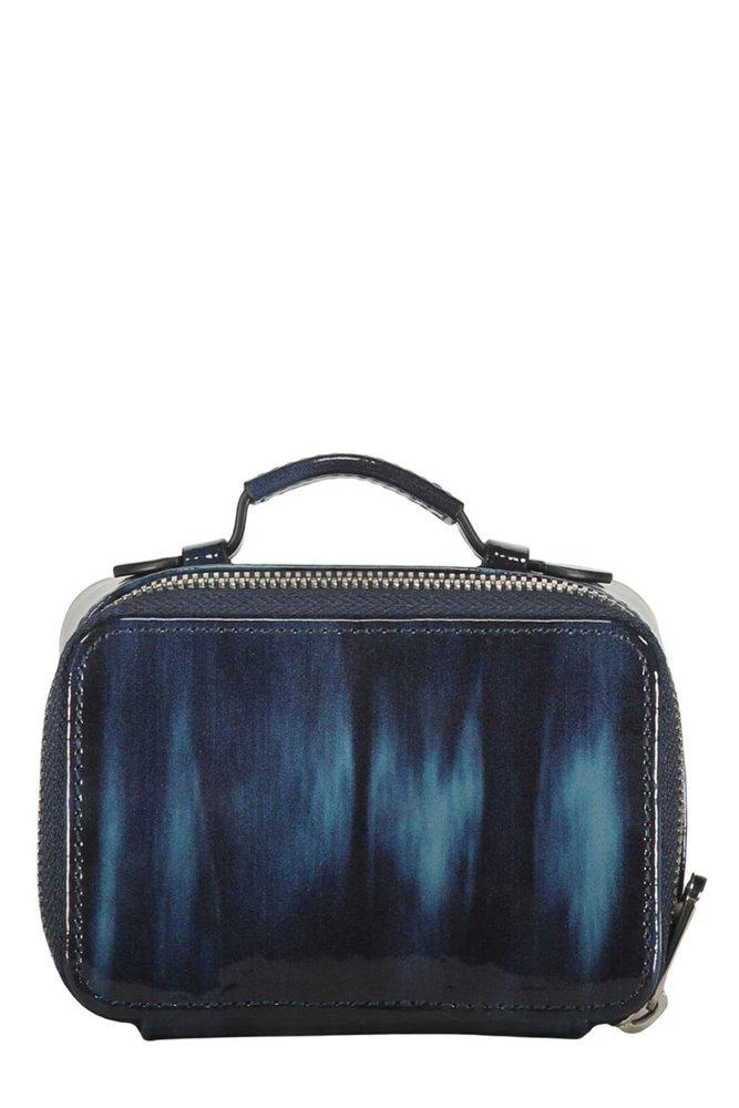 Diesel Diesel Tie Dye-Print Glossy Zipped Purse
