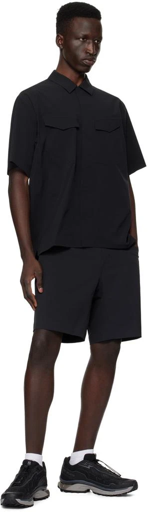 Veilance Black Voronoi Shorts 4