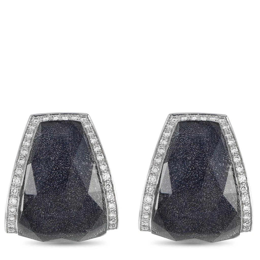 Stephen Webster 18K White Gold 1.0 ct Diamond Crystal Haze Earrings  SW18-100425 1