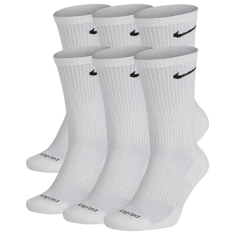NIKE Nike 6 Pack Everyday Plus Cushioned Socks - Men
s