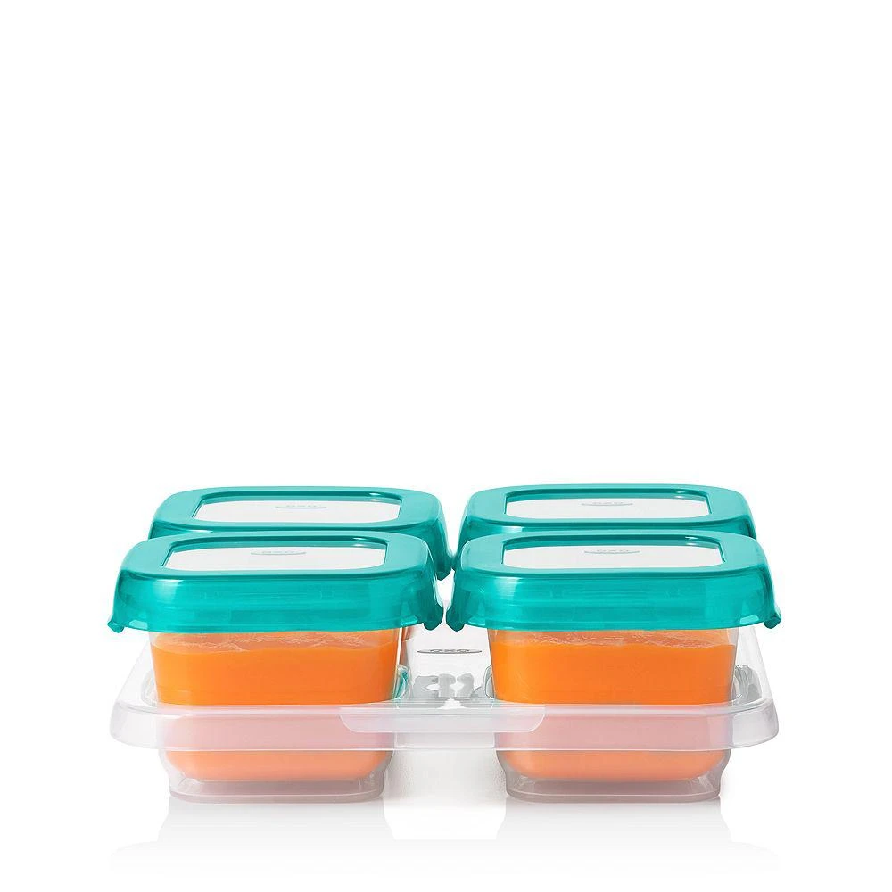 OXO Tot 4-Piece Baby Blocks Freezer Storage Containers 3
