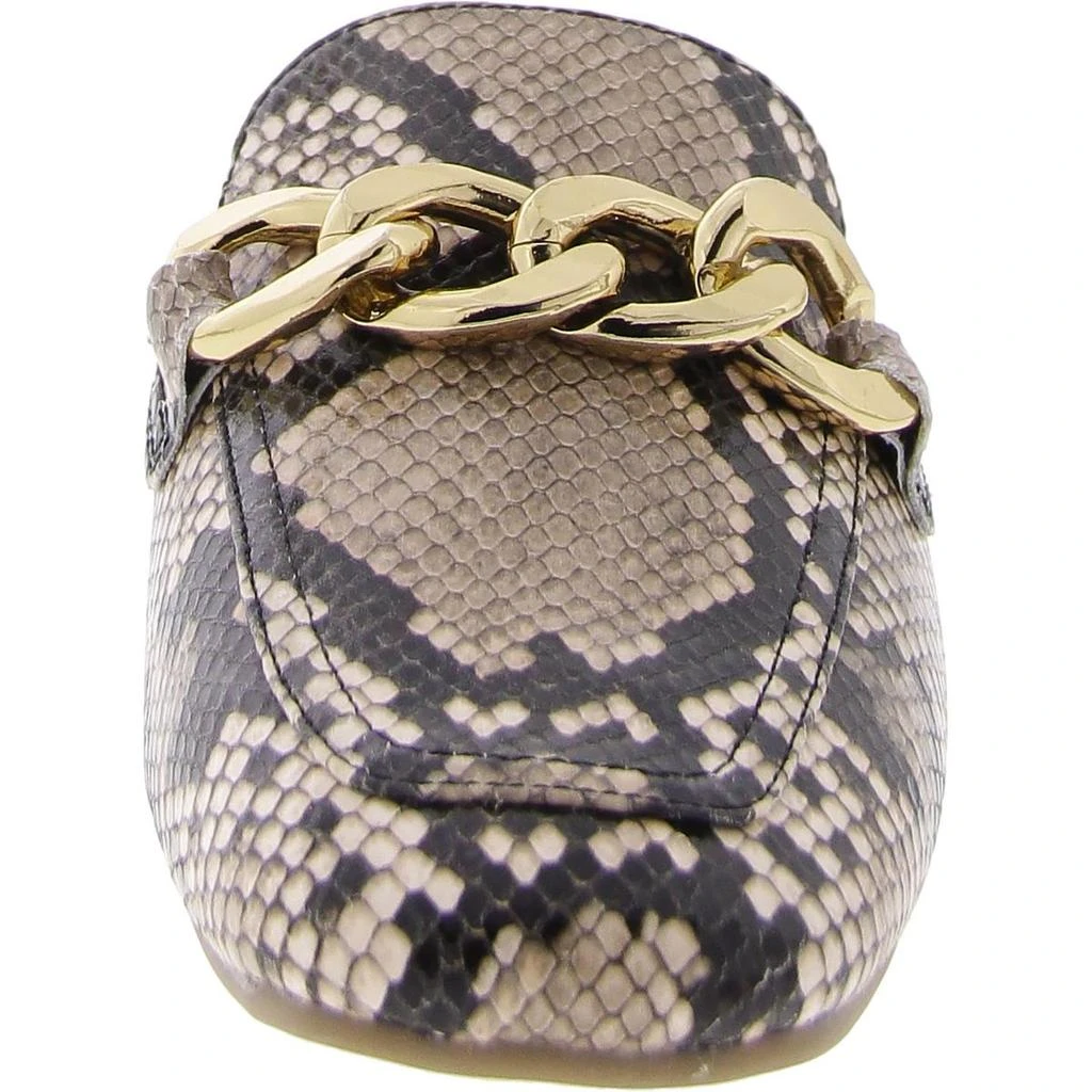Steve Madden Genevieve Womens Faux Leather Chain Mules 3