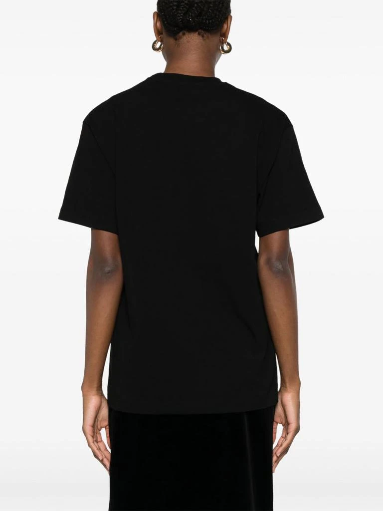 Gucci GUCCI - Logo Cotton T-shirt 5