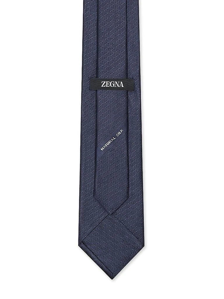 Zegna Natural Silk Tie 2