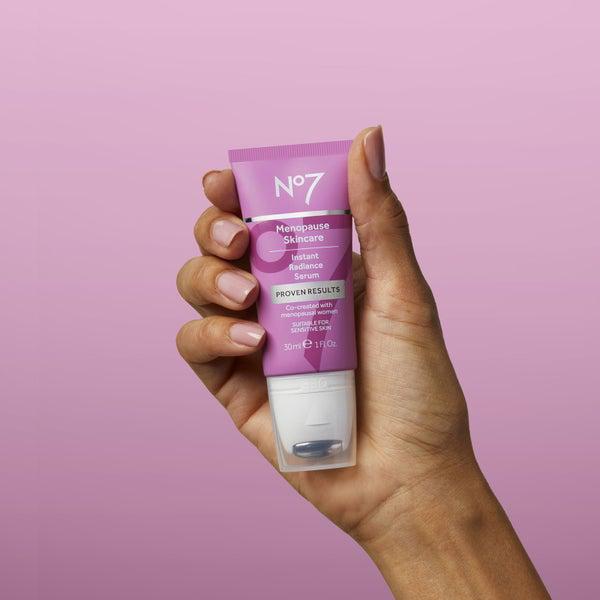 No7 Menopause Skincare Instant Radiance Serum