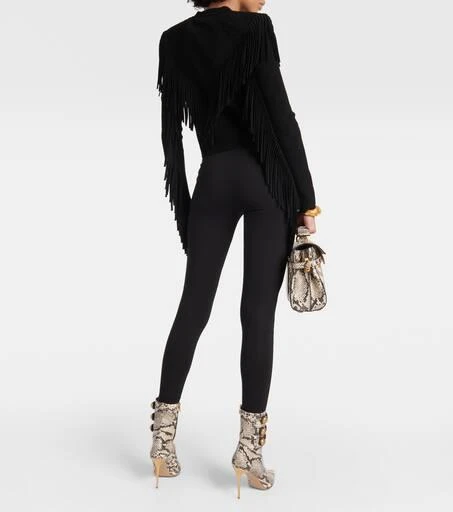 Balmain Fringed cardigan 3