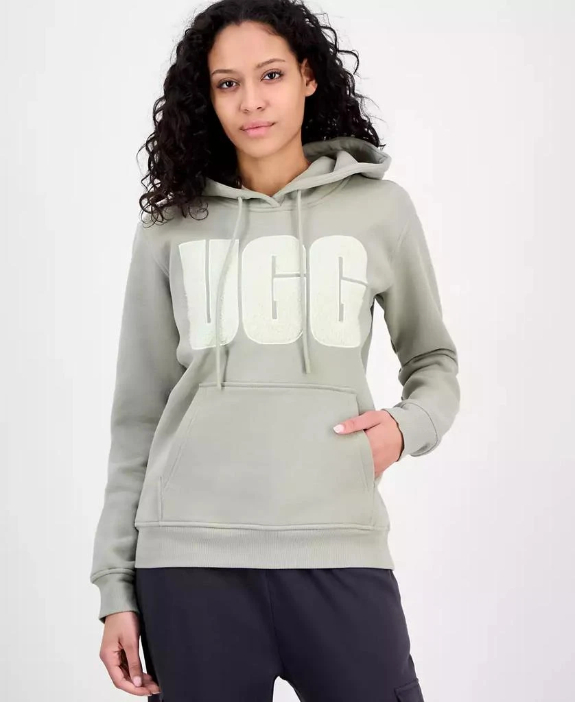 UGG Women's Rey UGGfluff Logo Hoodie 1