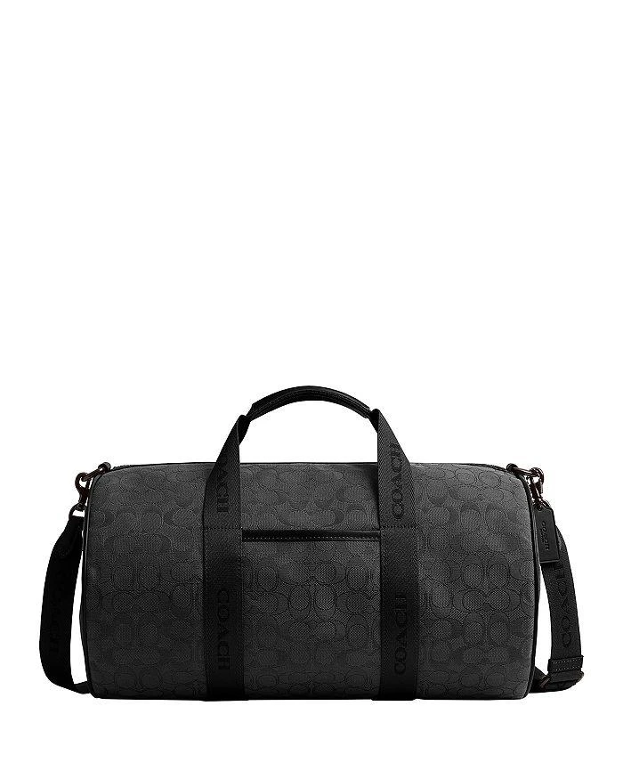 Coach Theo Signature Jacquard Duffle Bag 1