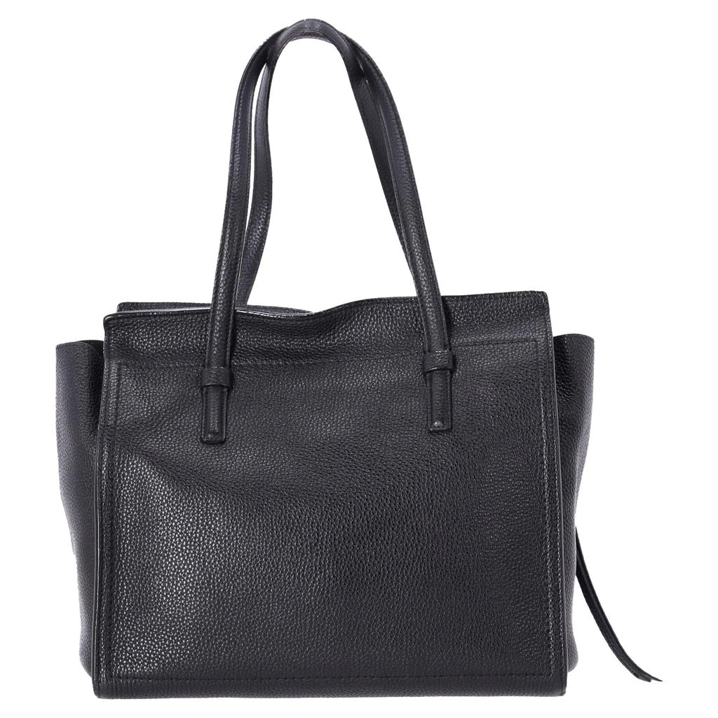 Salvatore Ferragamo Ferragamo Pebbled Medium Amy Tote in Black Leather 3
