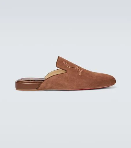 Christian Louboutin Navy Coolito Flat mules 1