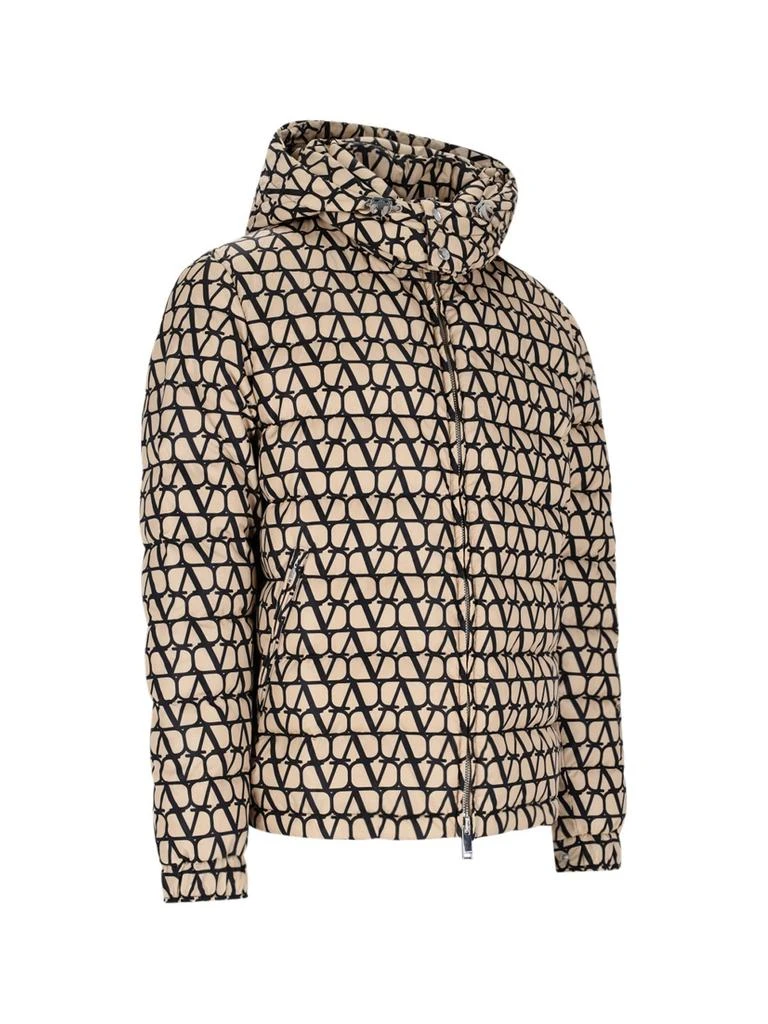 Valentino Valentino Toile Iconographe-Print Long-Sleeved Padded Jacket 3