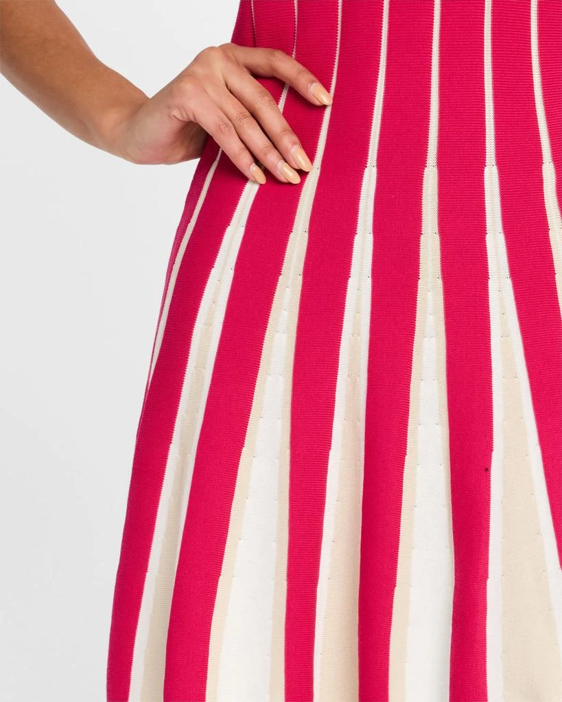Ramy Brook Eloise Striped Knit Mini Dress 5