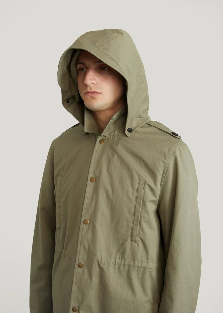 预计3周后发货 Bonne Gueule Raincoat Ulriken - Kaki 4