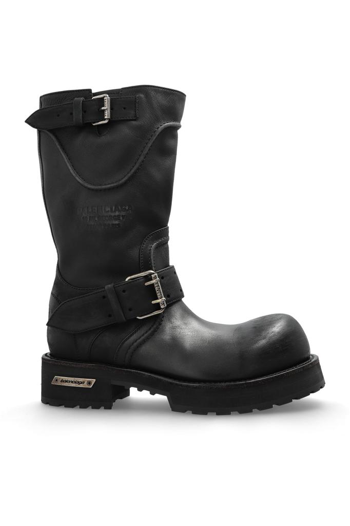 靴 BALENCIAGA steroid boots Balenciaga Steroid Boot in Black | Men's Designer Boots