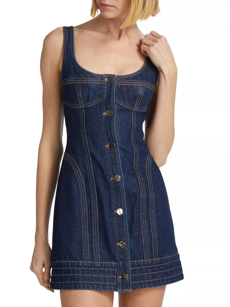 Acler Valleybrook Denim Minidress 3