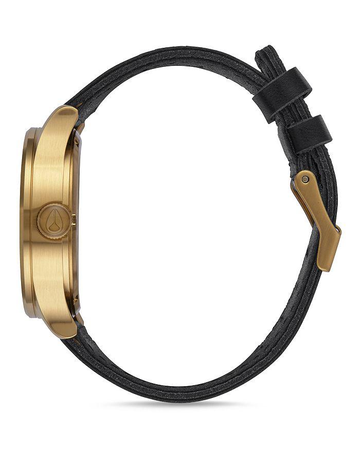 Nixon Sentry Leather Strap Watch, 42mm