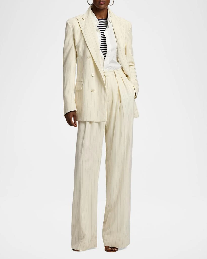 Ralph Lauren Widestripe Double-Breasted Blazer Jacket 2