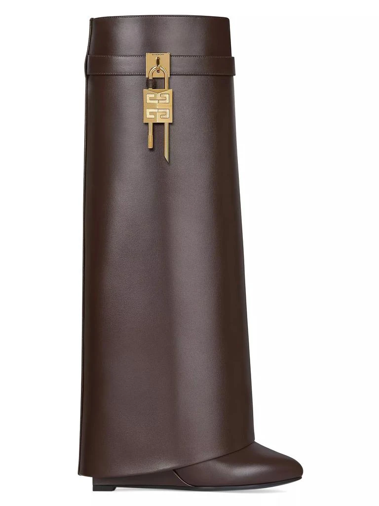 Givenchy Shark Lock Boots in Leather 1
