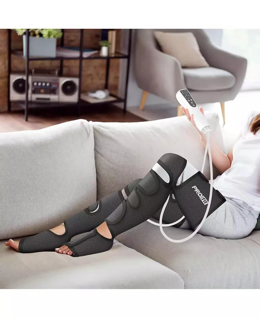 Tzumi PROfit Leg Compression Foot Massager with Multiple Massage, Intensity, and Heat Levels 4