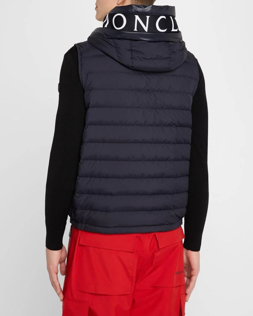 Moncler Men's Bourget Hooded Down Vest 3