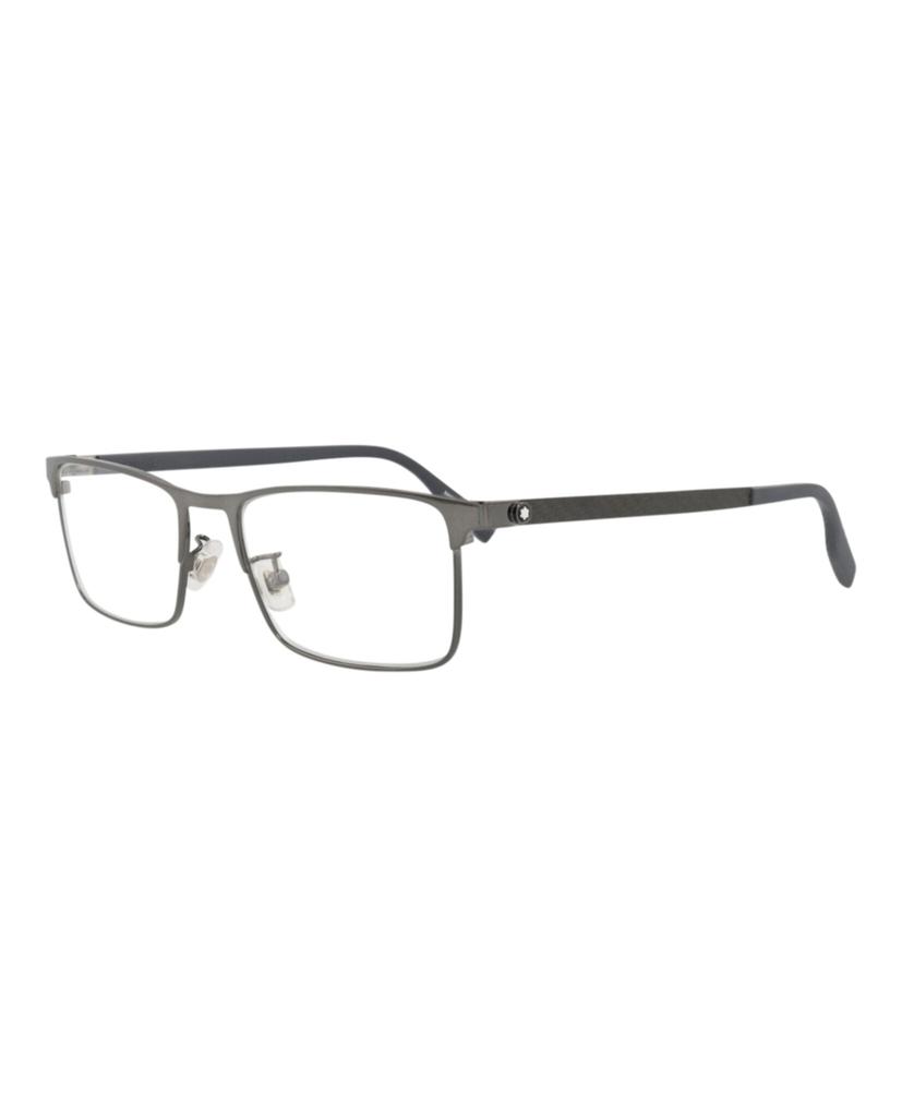 MontBlanc Square-Frame Metal Optical Frames