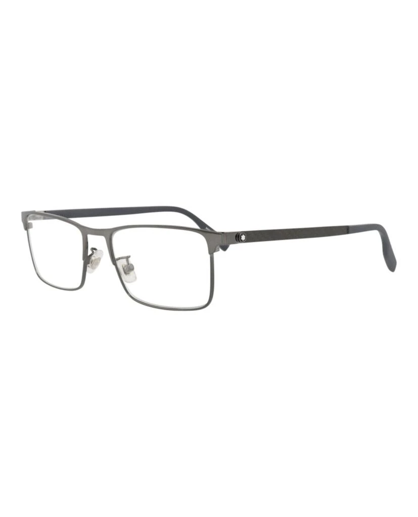 MontBlanc Square-Frame Metal Optical Frames 2