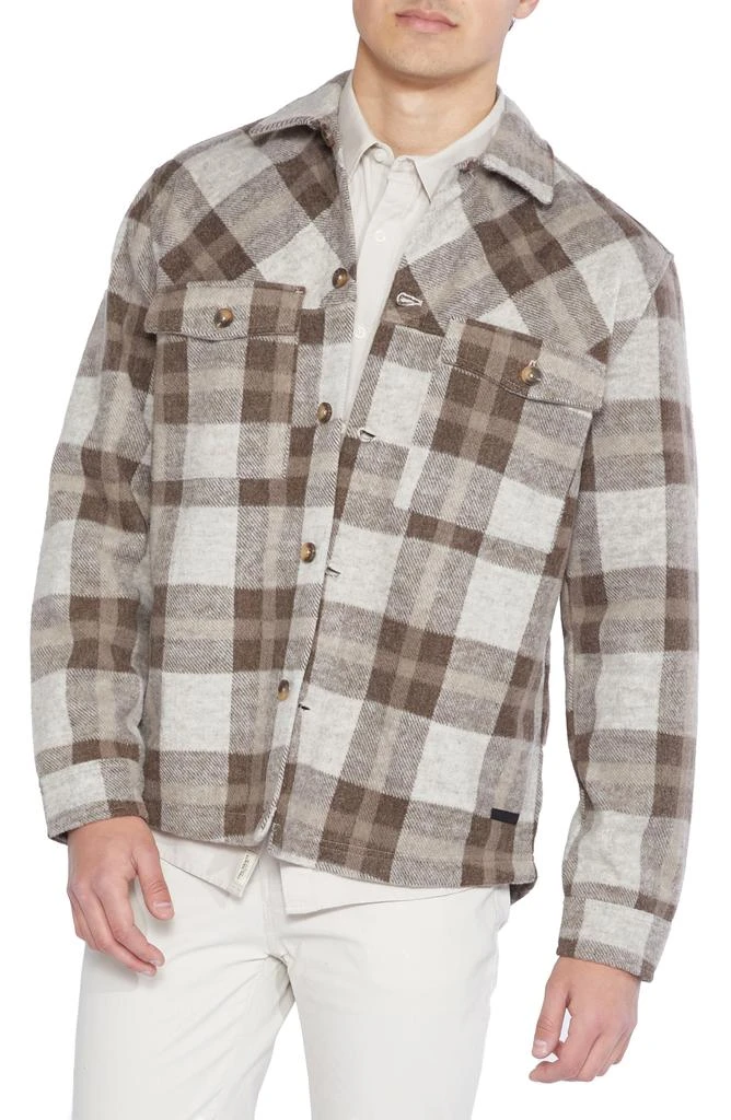 Civil Society Relaxed Fit Plaid Shirt Jacket 1