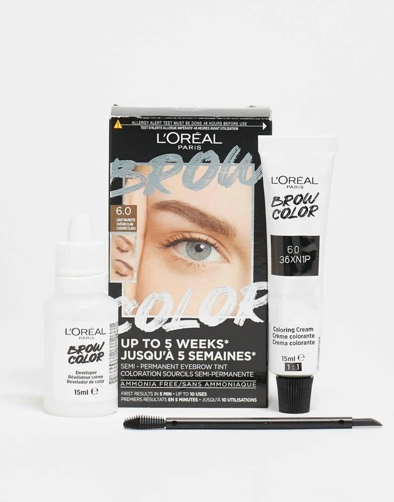 L'Oreal Paris L'Oreal Paris Brow Color, Semi-Permanent Tint 7