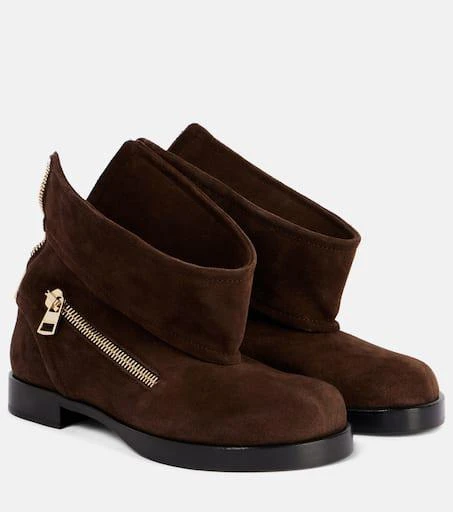 JW Anderson Suede biker boots 1