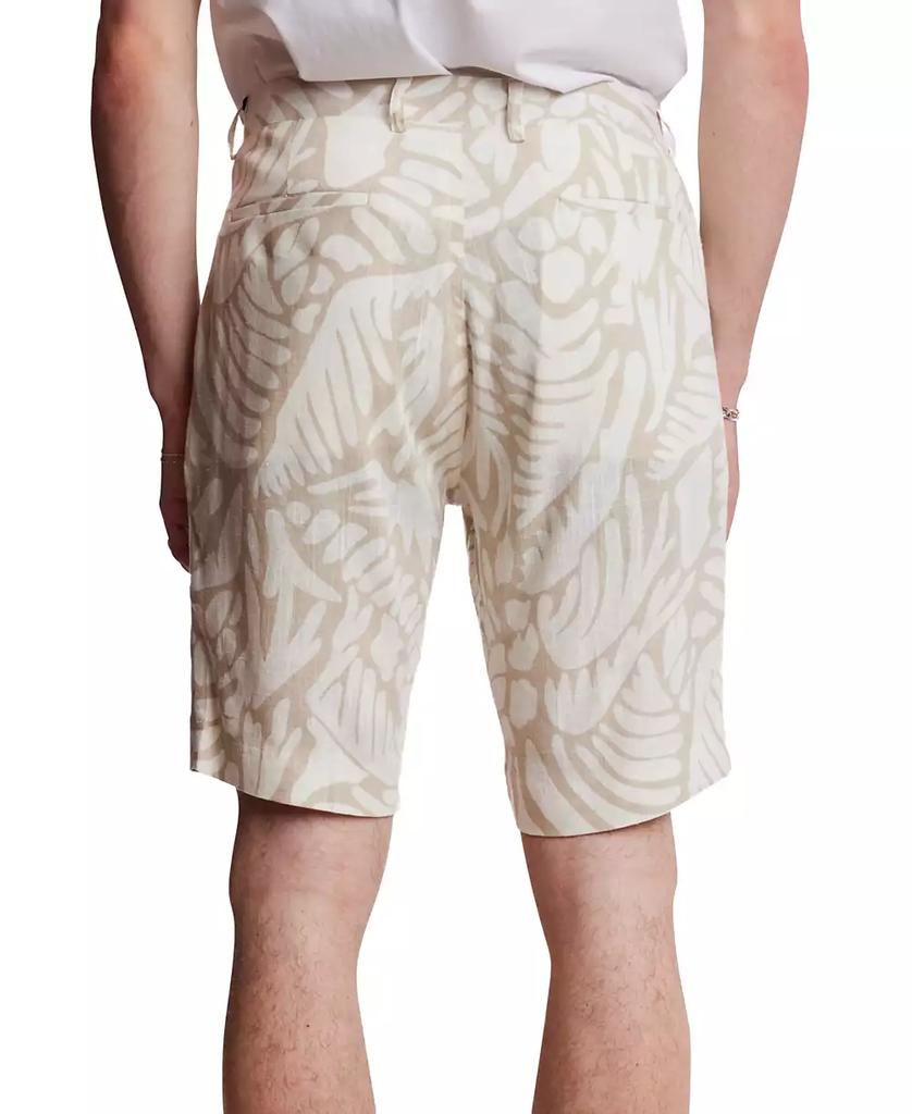 Paisley & Gray Men's Felix Slim Fit Abstract Print 8-1/2" Shorts