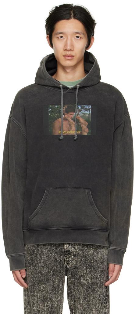 Carne Bollente SSENSE Exclusive Black 'Stay Curious' Hoodie