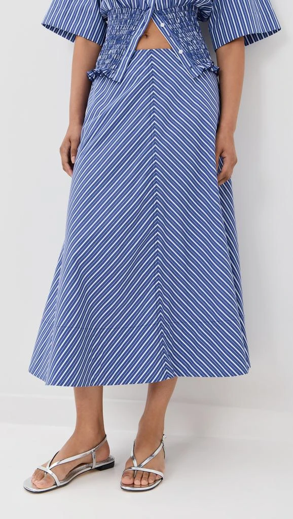 Brandon Maxwell The Knox Low Slung Circle Skirt 1