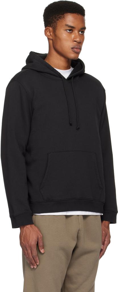 SKIMS Black Fleece Lounge Classic Hoodie